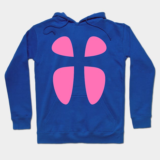 Pink Cross Hoodie by GeeTee